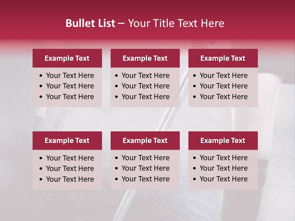 Skirt Danger Two PowerPoint Template