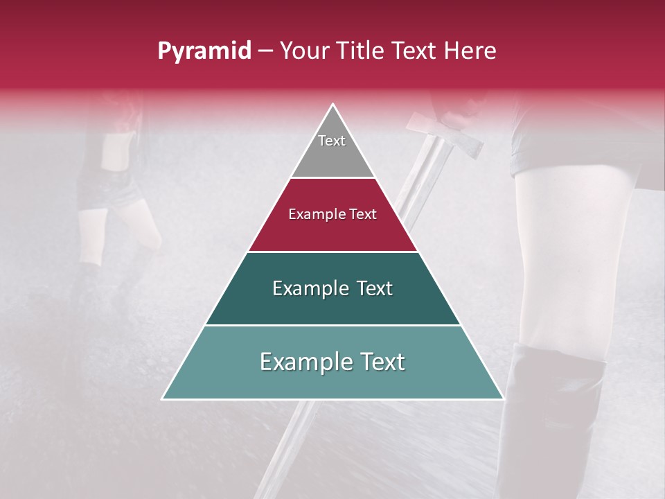 Skirt Danger Two PowerPoint Template