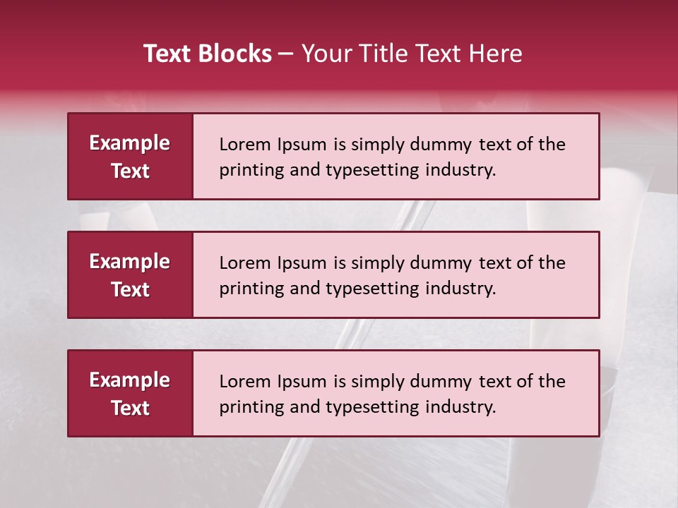 Skirt Danger Two PowerPoint Template