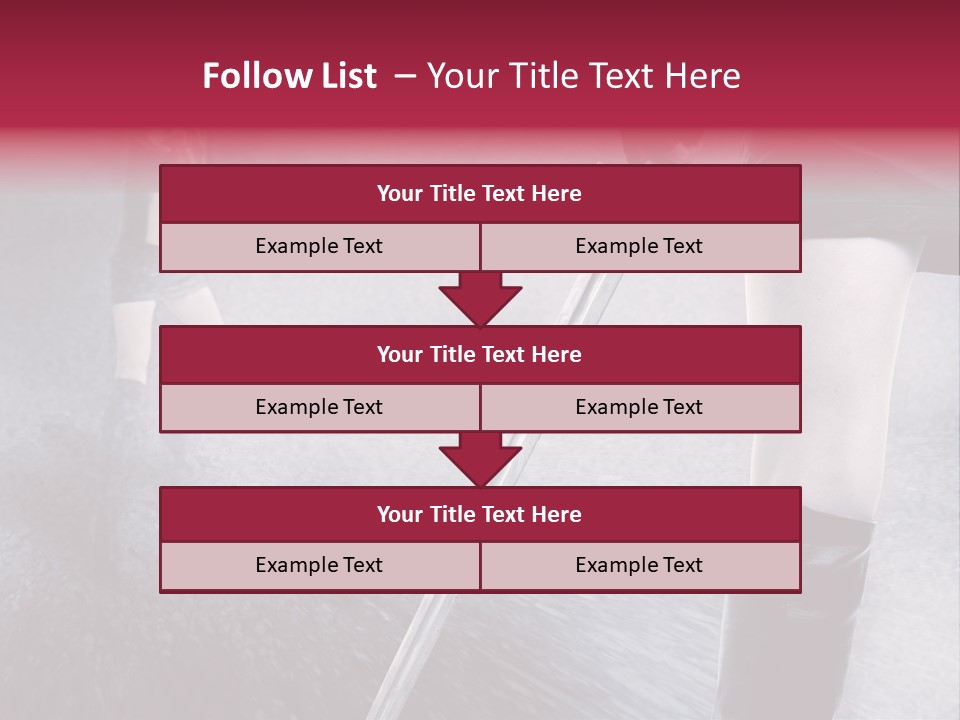 Skirt Danger Two PowerPoint Template