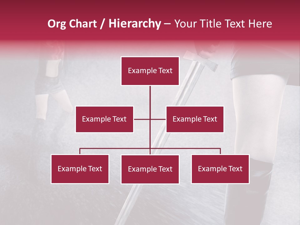 Skirt Danger Two PowerPoint Template