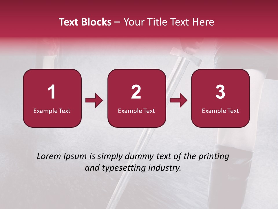 Skirt Danger Two PowerPoint Template