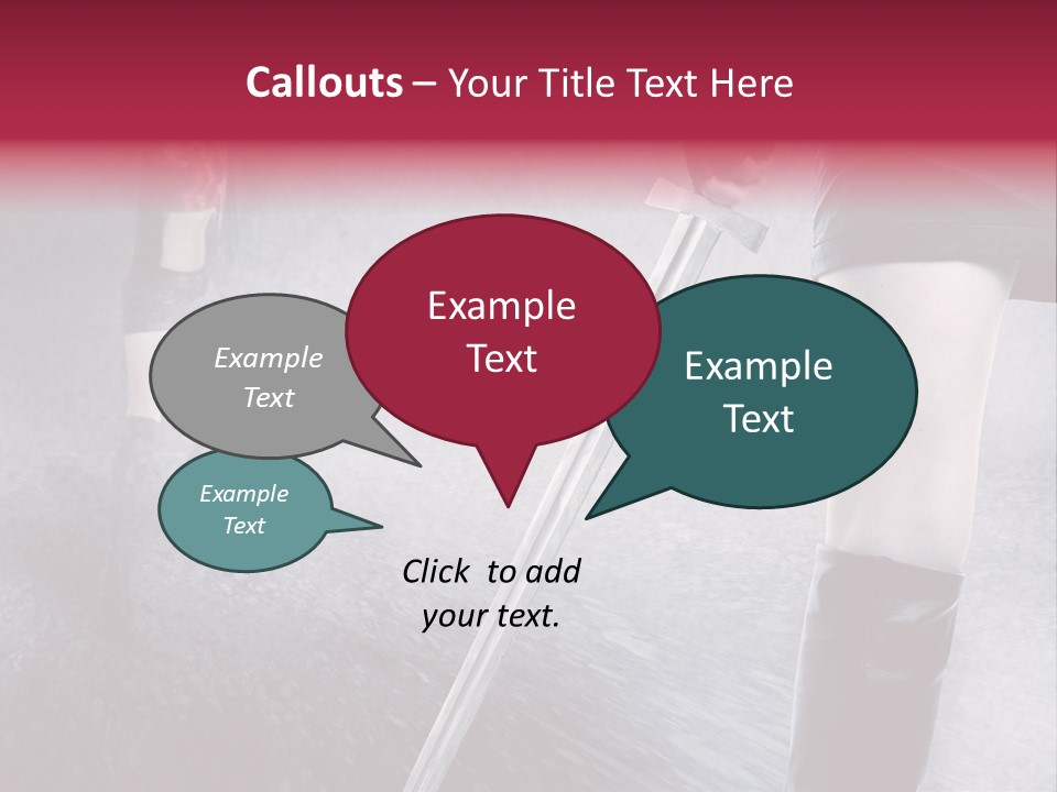 Skirt Danger Two PowerPoint Template