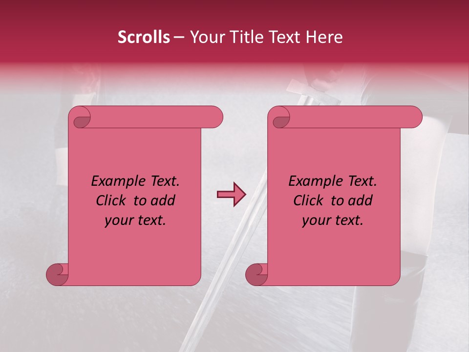 Skirt Danger Two PowerPoint Template