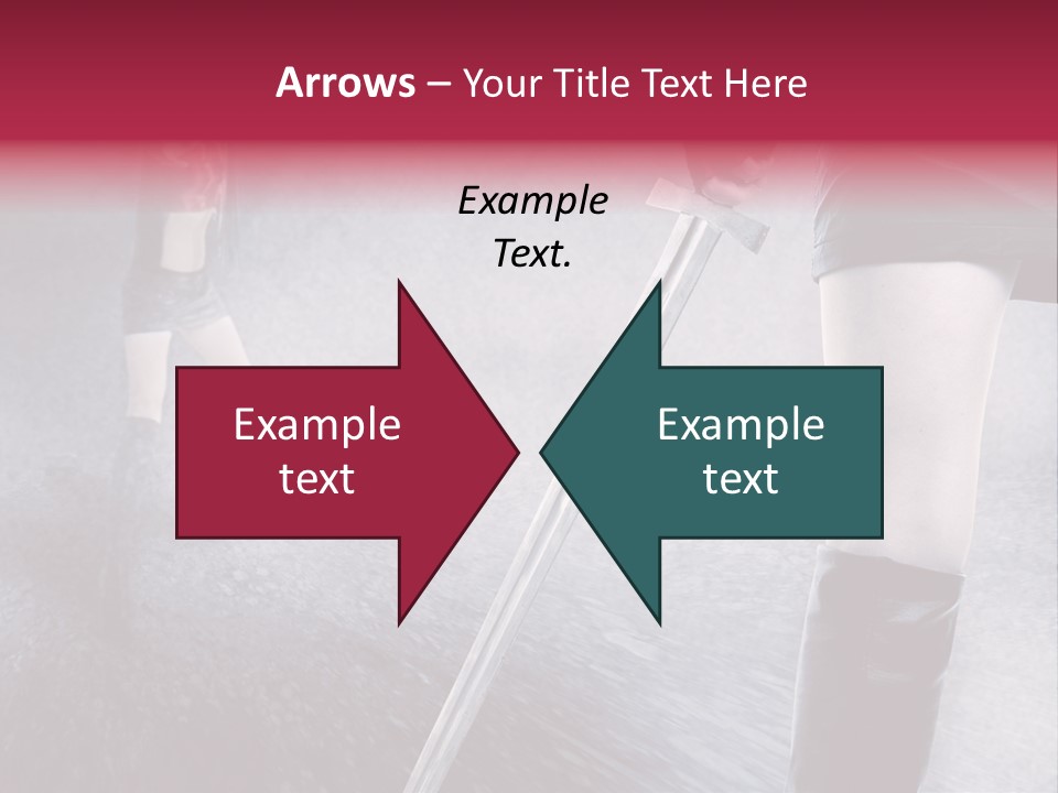 Skirt Danger Two PowerPoint Template