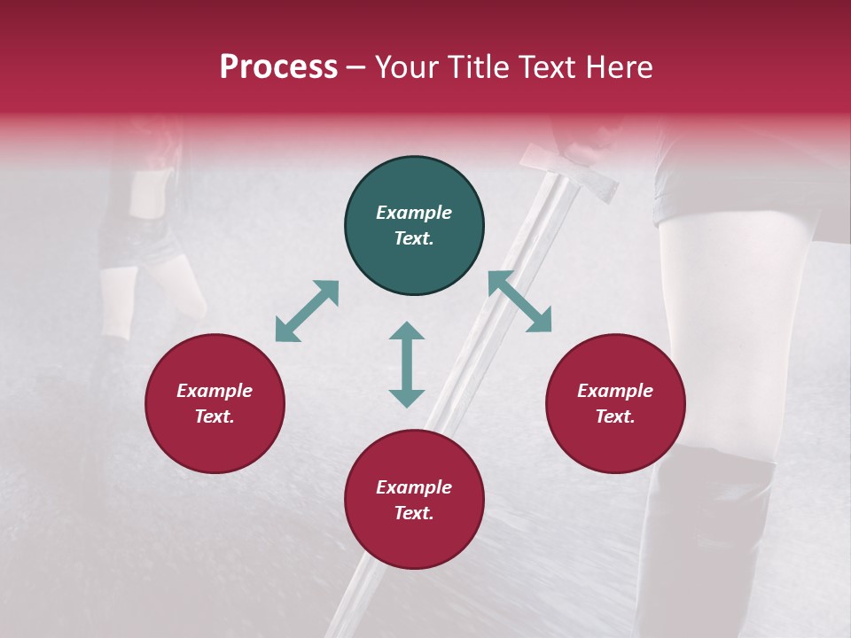 Skirt Danger Two PowerPoint Template