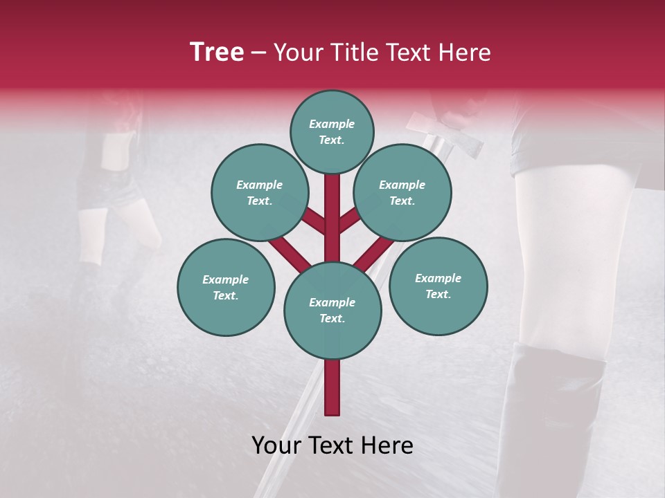 Skirt Danger Two PowerPoint Template