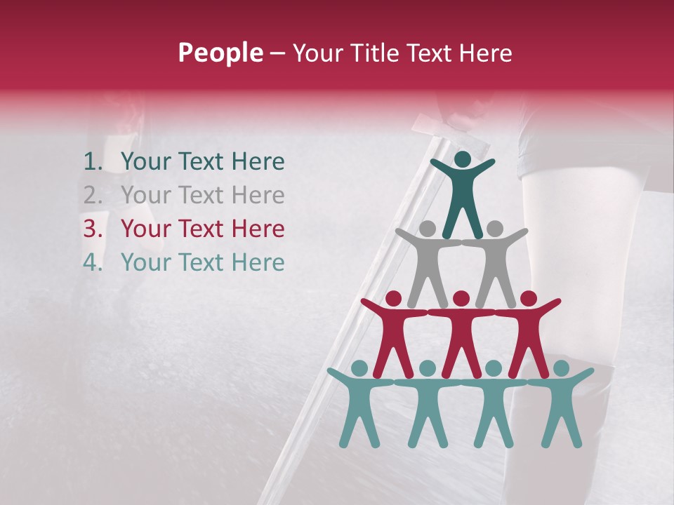 Skirt Danger Two PowerPoint Template