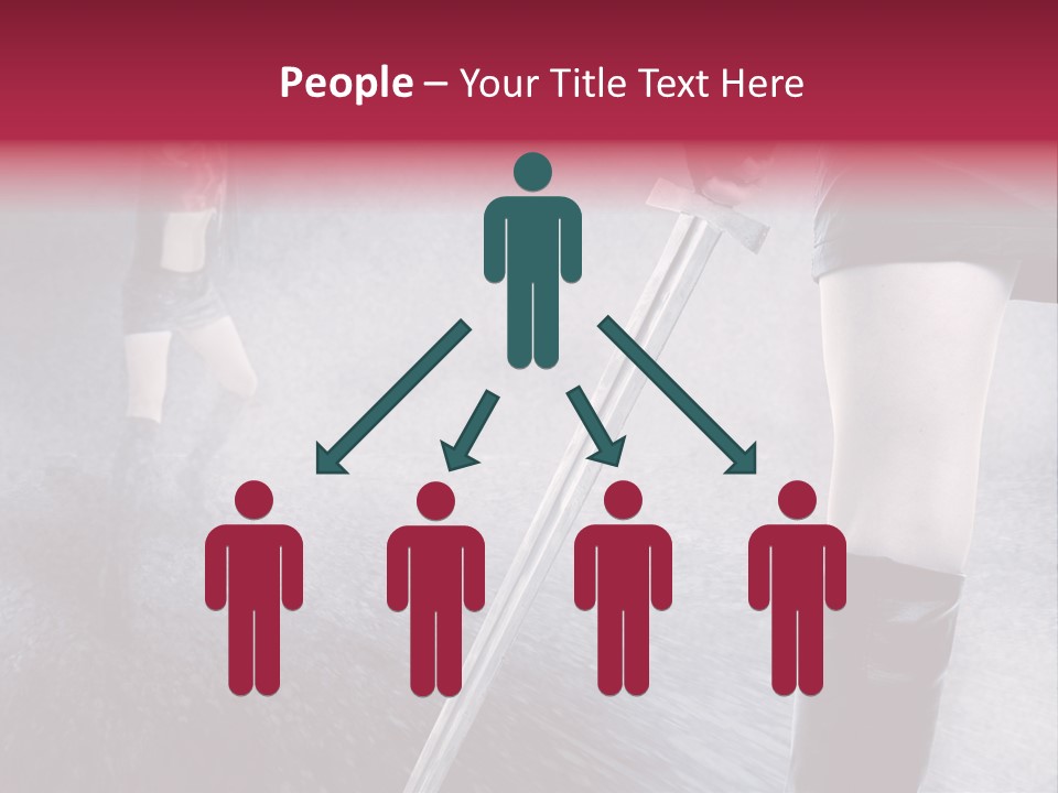 Skirt Danger Two PowerPoint Template