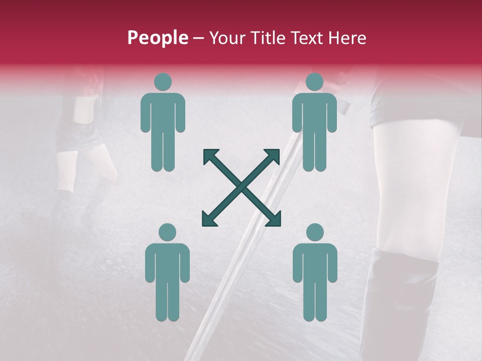 Skirt Danger Two PowerPoint Template