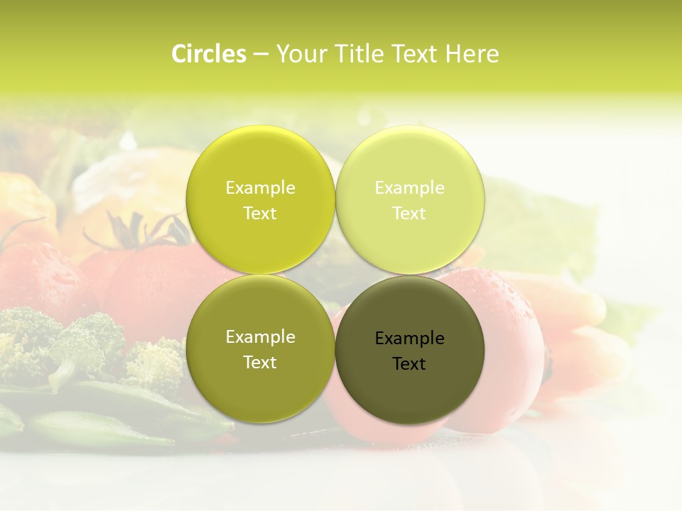 Seasoning Ingredients Fresh PowerPoint Template