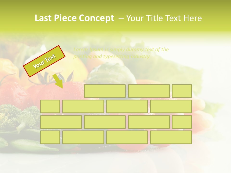 Seasoning Ingredients Fresh PowerPoint Template