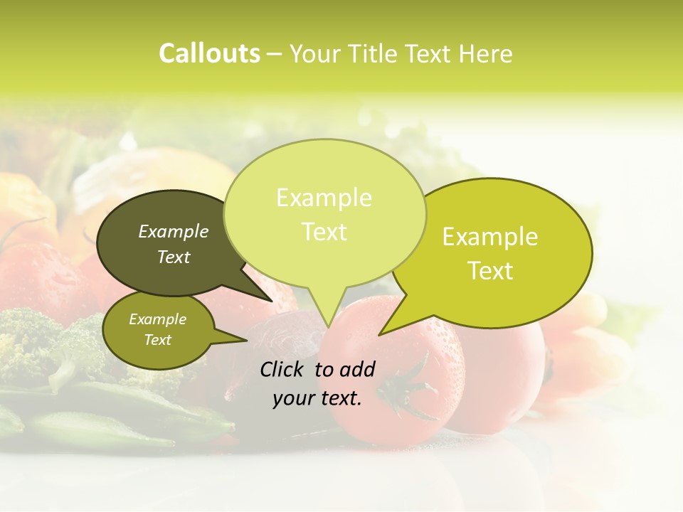 Seasoning Ingredients Fresh PowerPoint Template