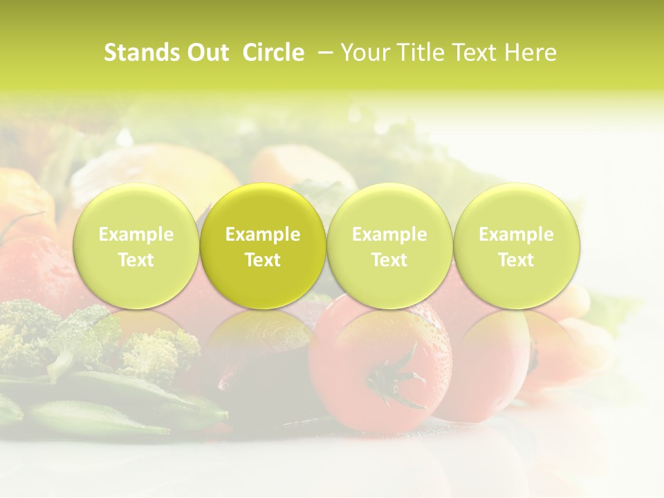 Seasoning Ingredients Fresh PowerPoint Template