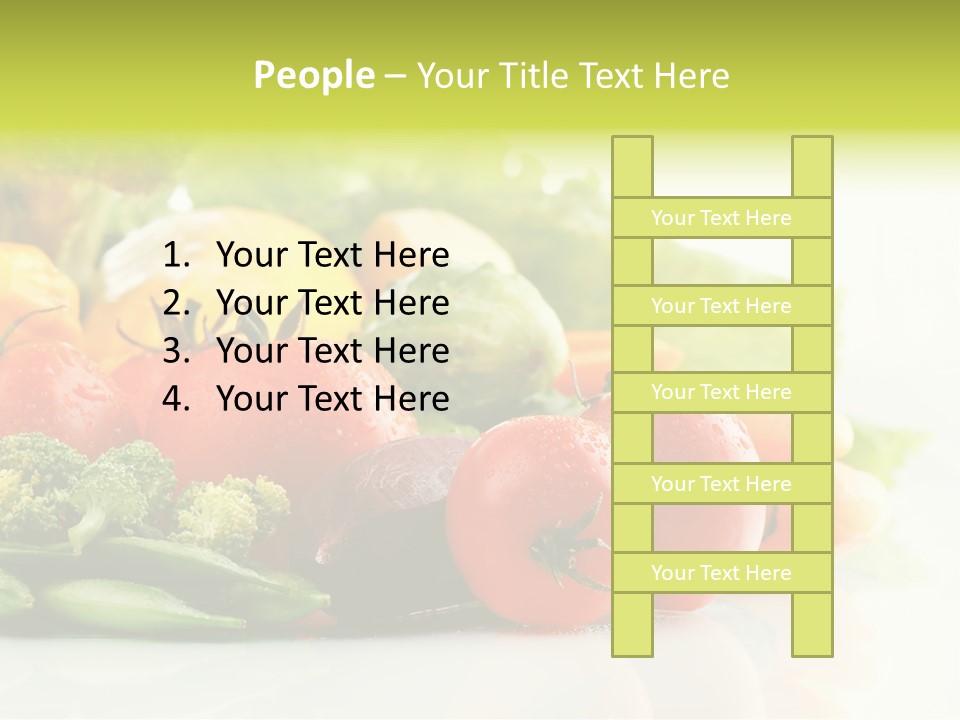 Seasoning Ingredients Fresh PowerPoint Template