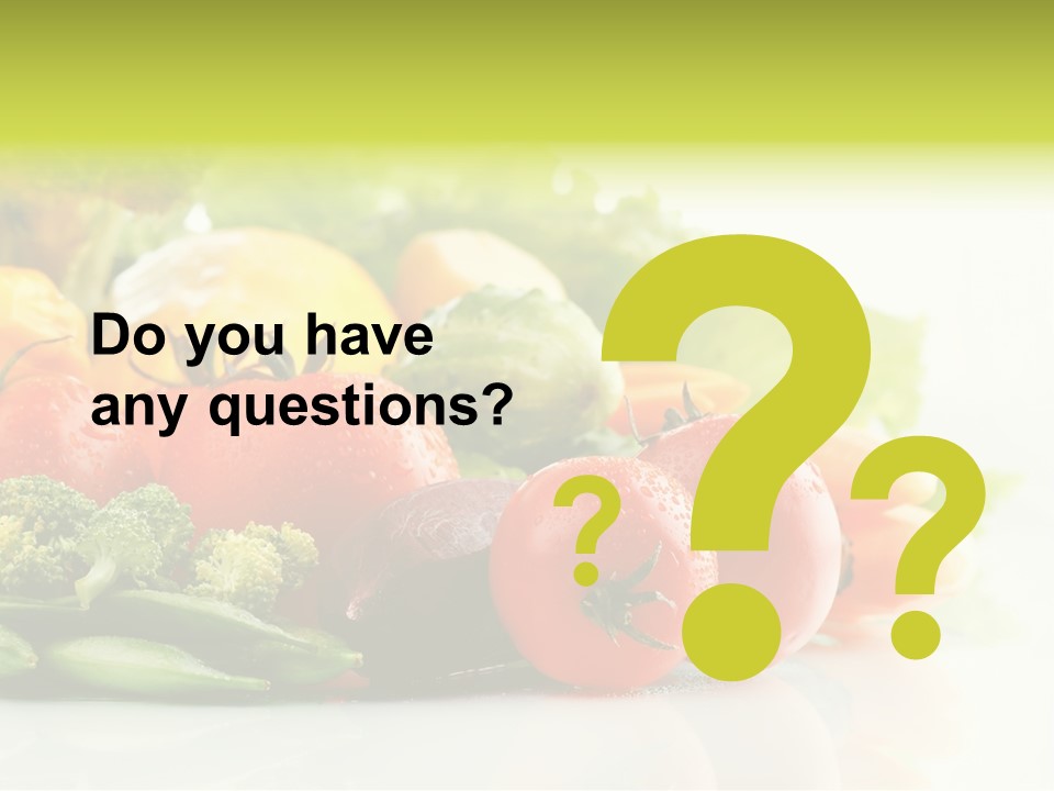 Seasoning Ingredients Fresh PowerPoint Template