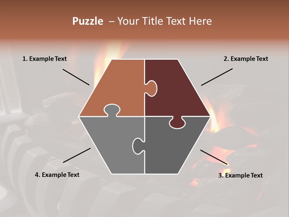 Warm Winter Closeup PowerPoint Template