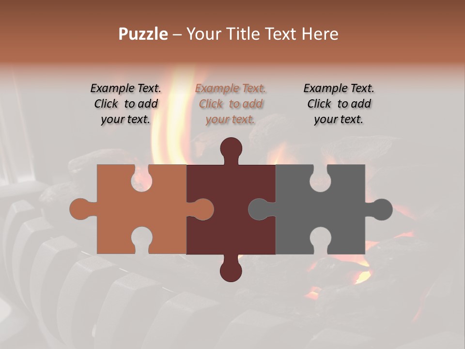 Warm Winter Closeup PowerPoint Template