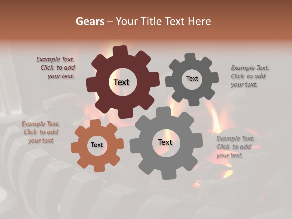 Warm Winter Closeup PowerPoint Template