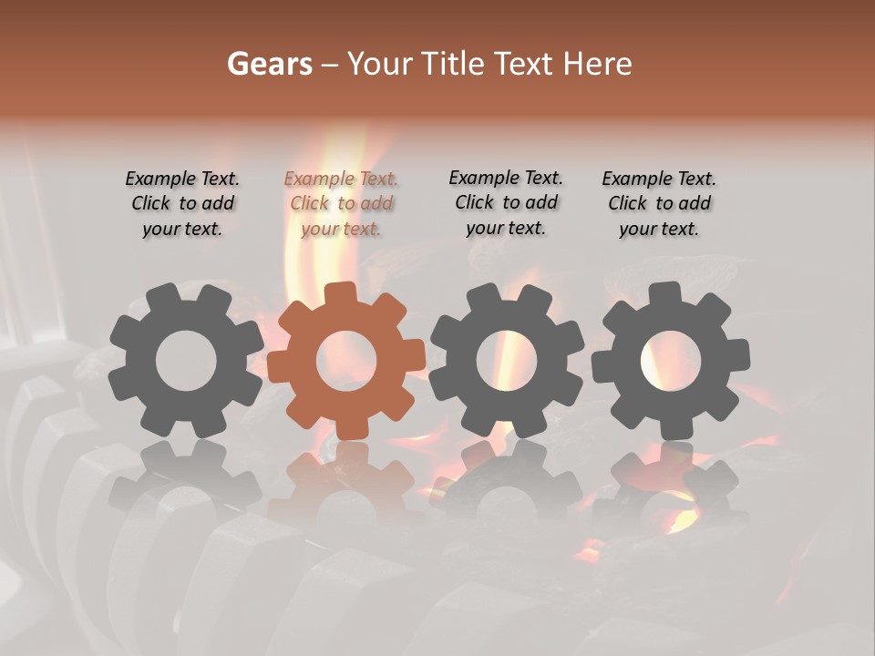 Warm Winter Closeup PowerPoint Template