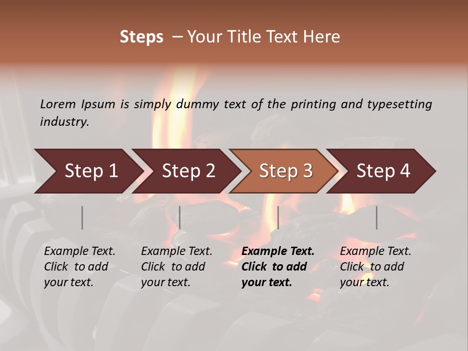 Warm Winter Closeup PowerPoint Template