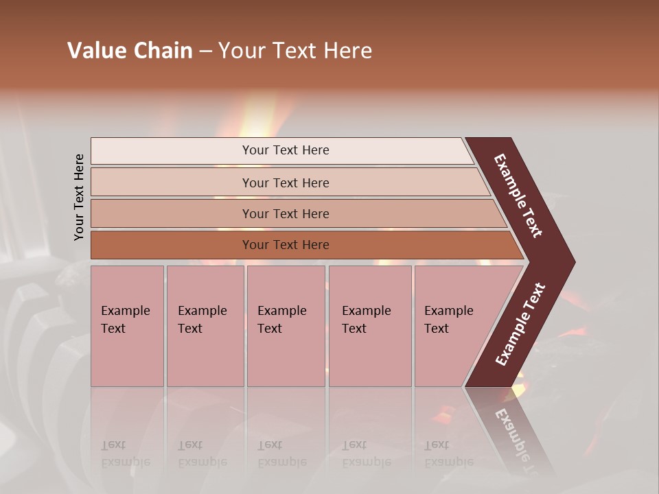 Warm Winter Closeup PowerPoint Template