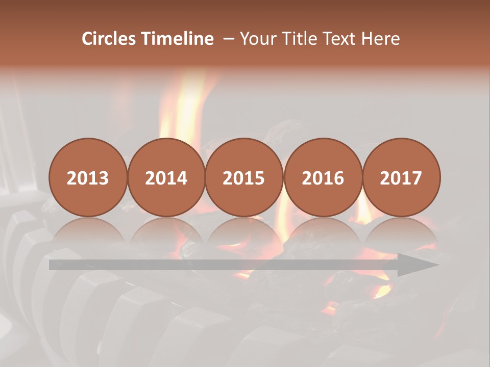 Warm Winter Closeup PowerPoint Template