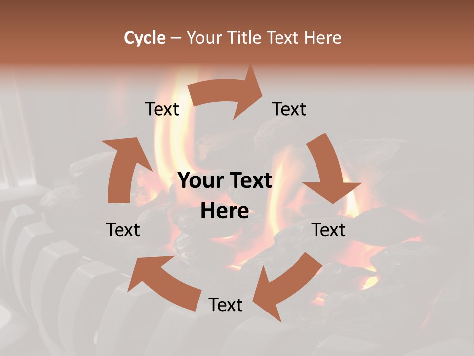 Warm Winter Closeup PowerPoint Template