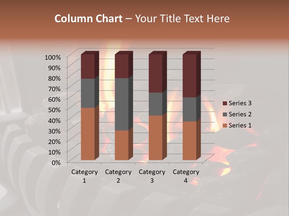 Warm Winter Closeup PowerPoint Template