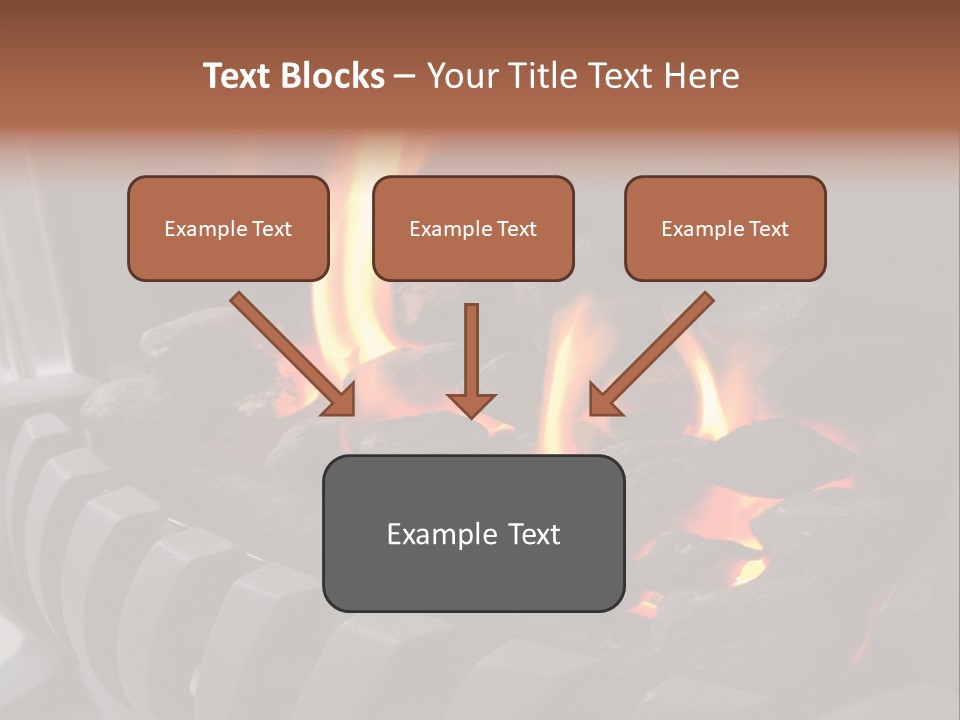 Warm Winter Closeup PowerPoint Template