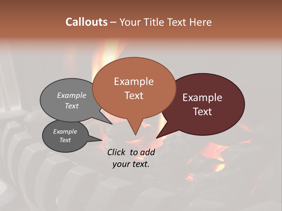 Warm Winter Closeup PowerPoint Template