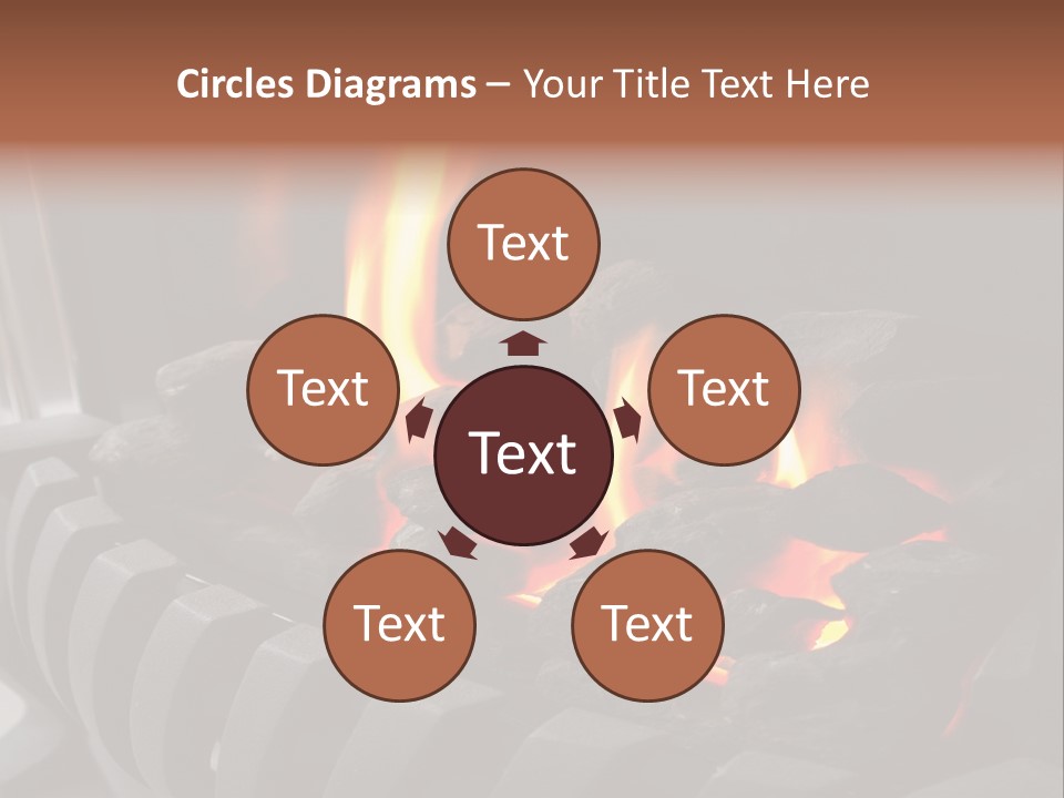 Warm Winter Closeup PowerPoint Template