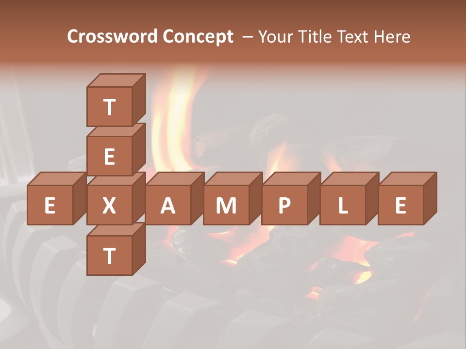 Warm Winter Closeup PowerPoint Template