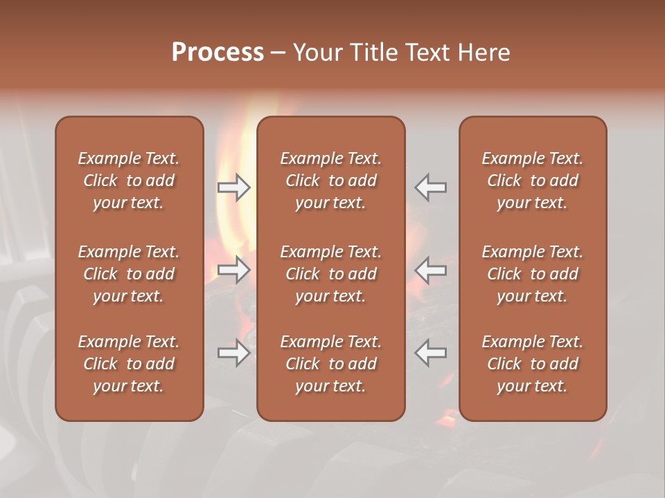 Warm Winter Closeup PowerPoint Template