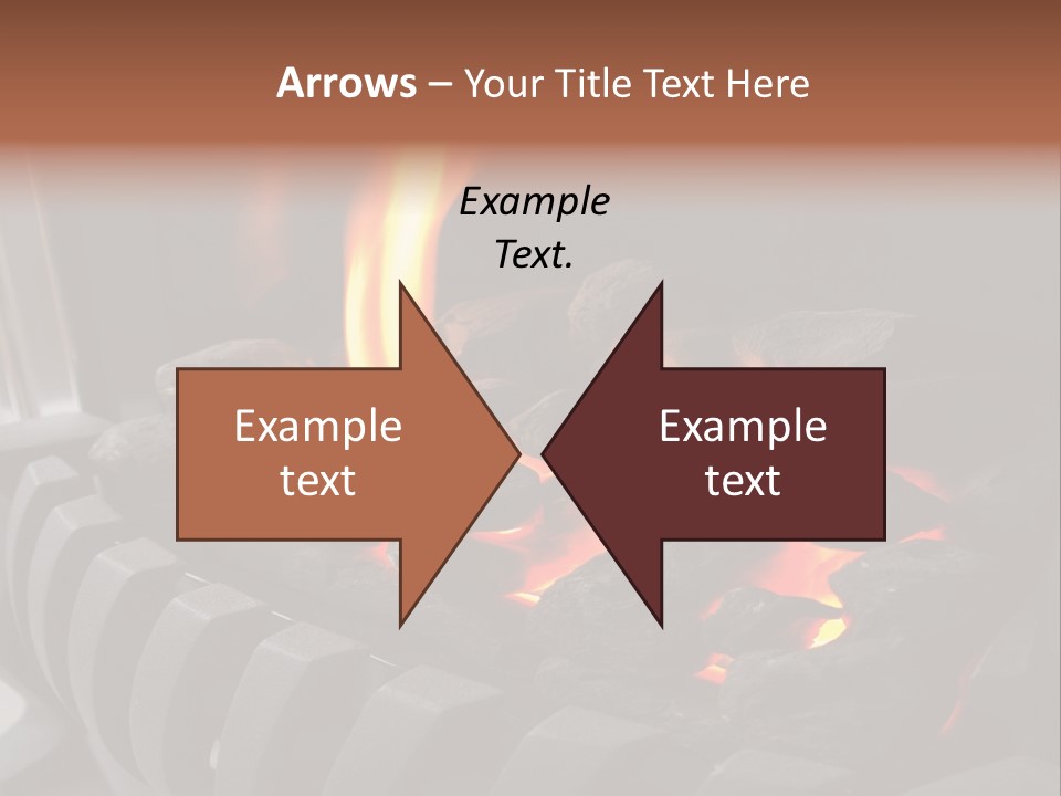 Warm Winter Closeup PowerPoint Template