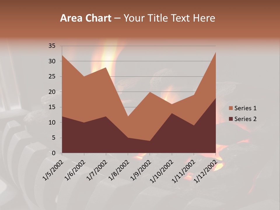Warm Winter Closeup PowerPoint Template