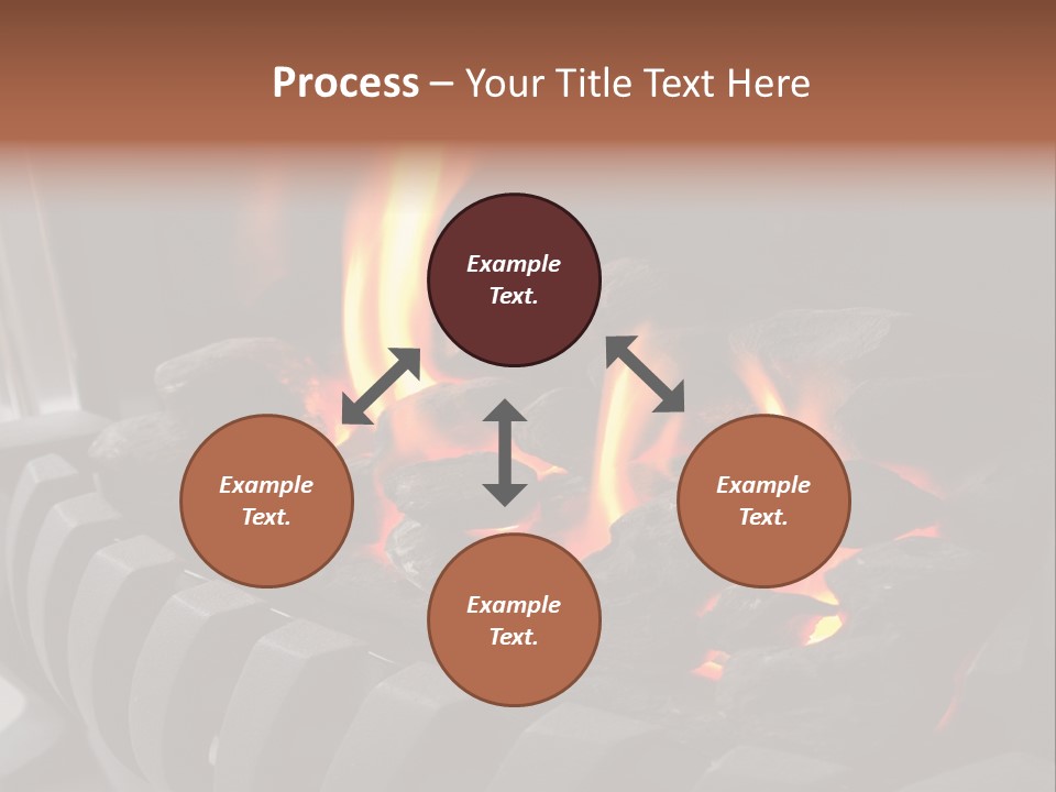 Warm Winter Closeup PowerPoint Template