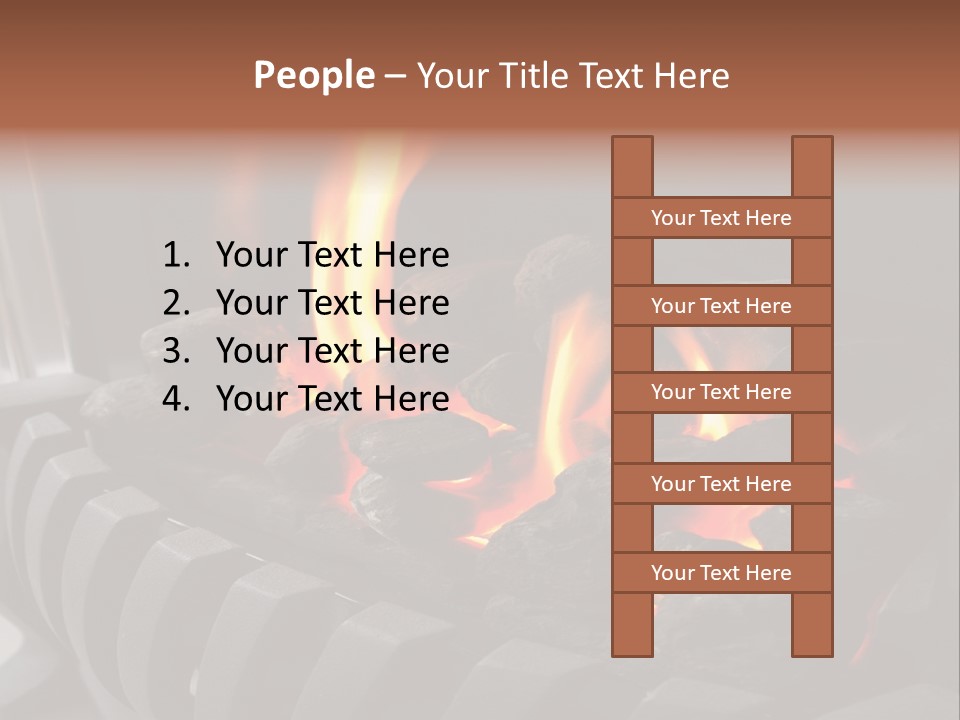 Warm Winter Closeup PowerPoint Template