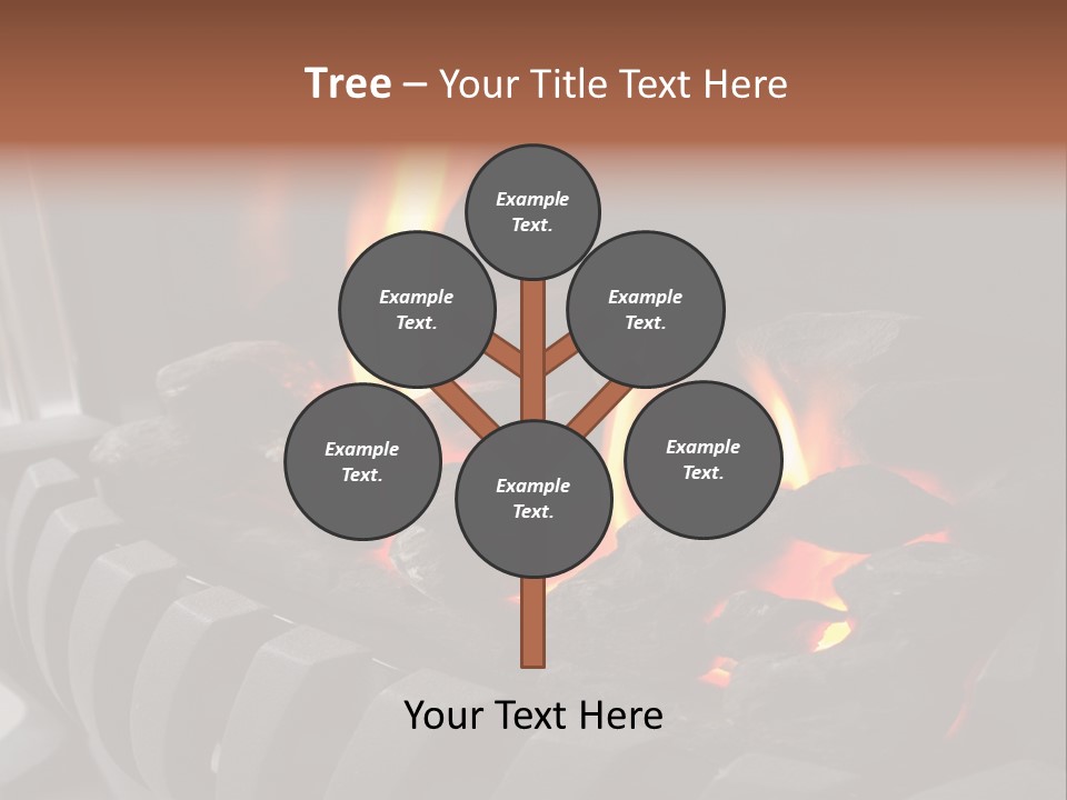 Warm Winter Closeup PowerPoint Template