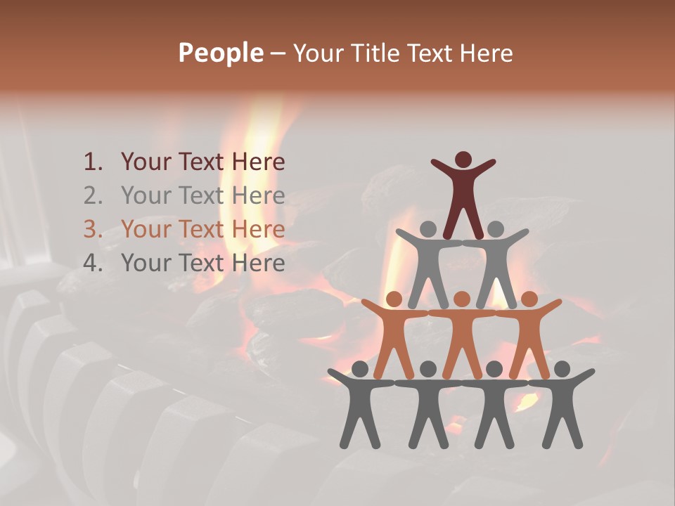 Warm Winter Closeup PowerPoint Template