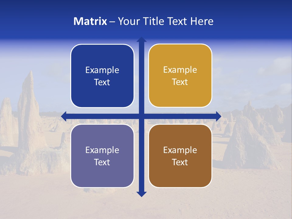 Sky Western Dry PowerPoint Template