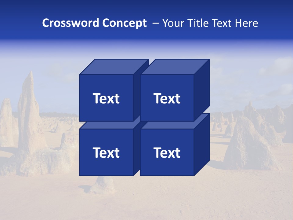Sky Western Dry PowerPoint Template