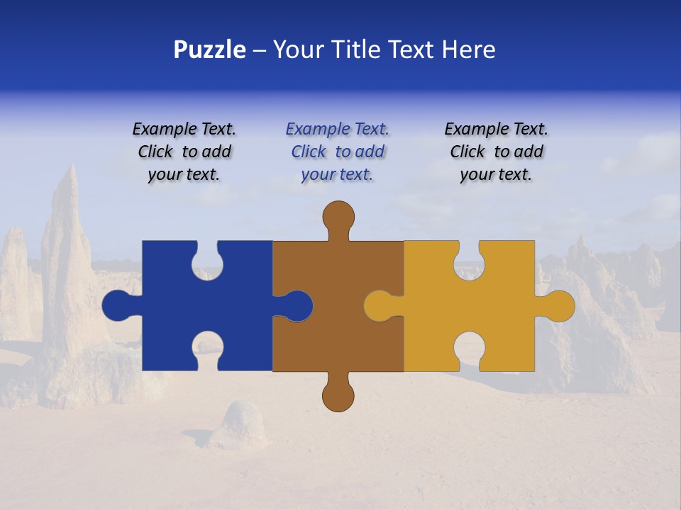 Sky Western Dry PowerPoint Template