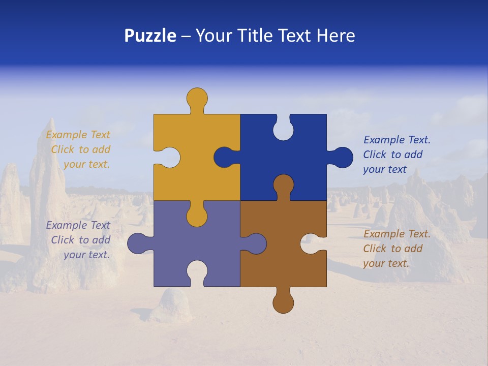 Sky Western Dry PowerPoint Template