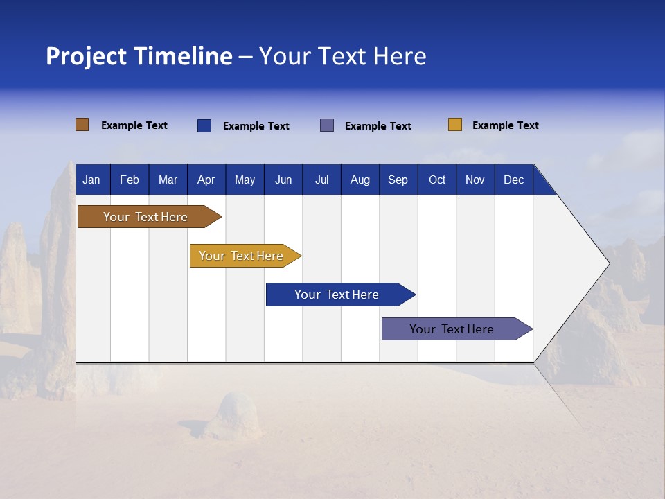 Sky Western Dry PowerPoint Template