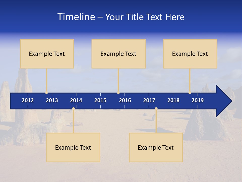 Sky Western Dry PowerPoint Template