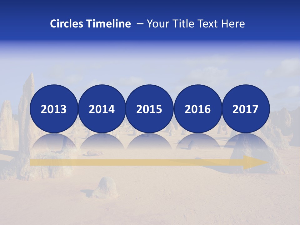 Sky Western Dry PowerPoint Template