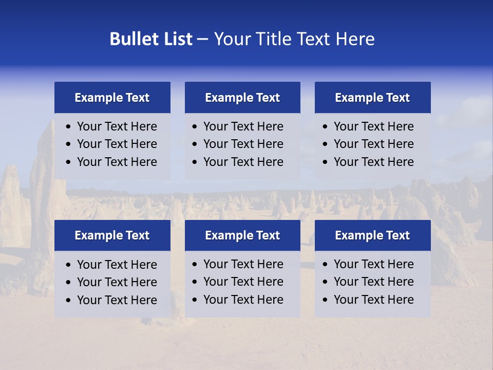 Sky Western Dry PowerPoint Template