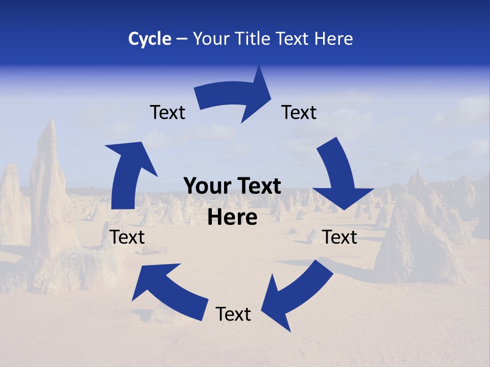Sky Western Dry PowerPoint Template