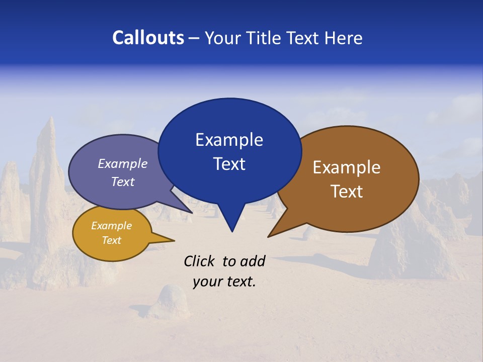 Sky Western Dry PowerPoint Template